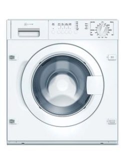 Neff W5420X1Gb 7Kg Load, 1200 Spin Integrated Washing Machine - White